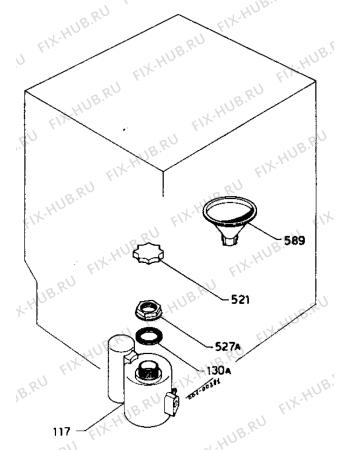 Взрыв-схема посудомоечной машины Zanussi Z6430VS - Схема узла Water softener 066